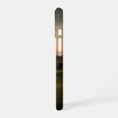 田舎のヴィンテージサンセット iPhone 16ケース (左側面)