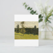 田舎の列車（1870年） ポストカード (スタンド正面)