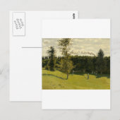 田舎の列車（1870年） ポストカード (正面/裏面)