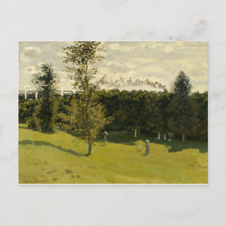 田舎の列車（1870年） ポストカード