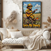 田舎の和音：クマのホイールジャム ポスター