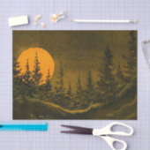 田舎の夜景ハンターの月 薄葉紙 (クラフト)