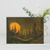 田舎の夜景ハンターまたは収穫月 招待状 (スタンド正面)