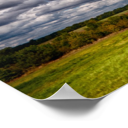 田舎の天窓 ポスター (角)