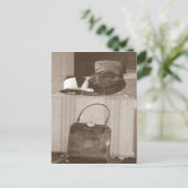 田舎の女性 ポストカード (スタンド正面)