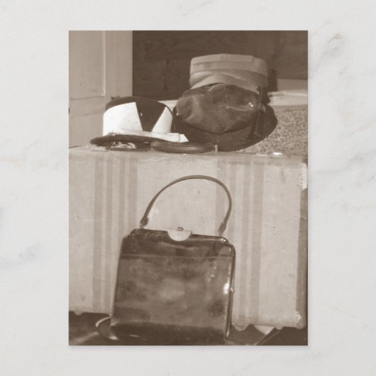 田舎の女性 ポストカード (正面)