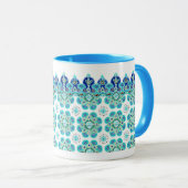 田舎の家のデザインのマグカップ マグカップ (正面右)