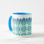 田舎の家のデザインのマグカップ マグカップ (正面左)