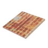 田舎の建物の非常に粗い金属の外壁 タイル (側面)