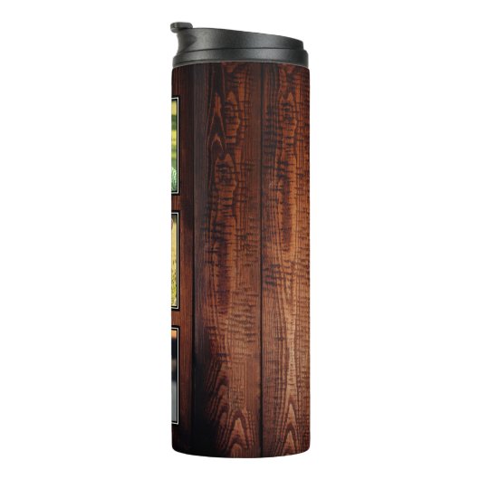 田舎の木に自分の写真集を作る タンブラー (回転右)