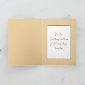 田舎の未舗装道路に古いスーツケース カード (内部)