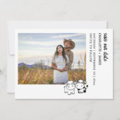 田舎の牛をテーマモーにした話だ セーブザデート (正面)