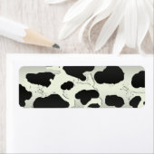 田舎の牛小屋 ラベル (インサイチュ)