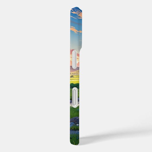 田舎の穏やかな Case-Mate iPhoneケース (裏面 / 右)