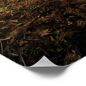 田舎の紅葉 ポスター (角)