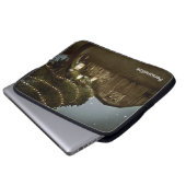田舎の納屋と木のライト Laptop Sleeve Case ラップトップスリーブ (正面下部)