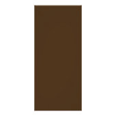 田舎の納屋の木の野草の花、西の田舎のカウボーイ ラックカード (裏面)