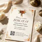 田舎の納屋の木製結婚式の招待状 ウェディング 招待状