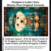 田舎の紳士としてのホワイトドッグDK6RFデコページ 薄葉紙