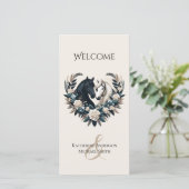 田舎の結婚式の馬を愛の結婚式 プログラム (スタンド正面)