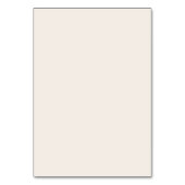 田舎の結婚式 – 愛の馬 – 家きん テーブルナンバー (裏面)