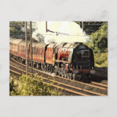 田舎の蒸気列車(5503)はがき ポストカード (正面)