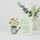 田舎の野草の水は、ポストカの日付を救う ポストカード (スタンド正面)