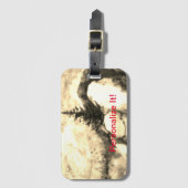 田舎の風景の荷物タグ ラゲッジタグ (正面縦)