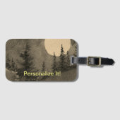 田舎の風景の荷物タグ ラゲッジタグ (正面横)