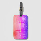 田舎の風景の荷物タグ ラゲッジタグ (正面縦)