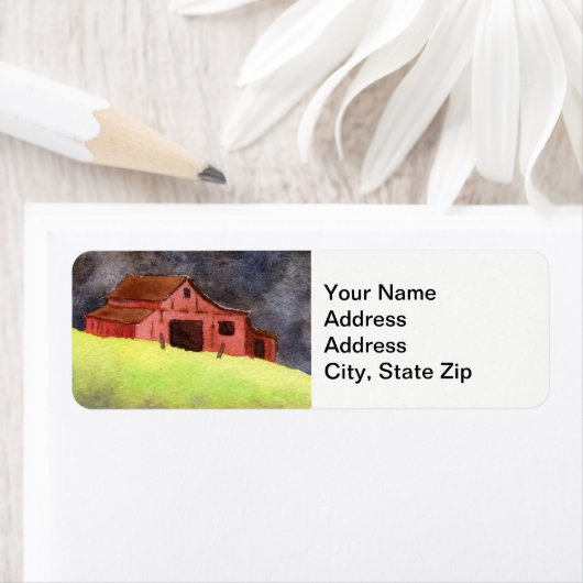 田舎の風景農場の牧場サイロ。 ラベル (インサイチュ)