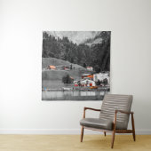 田舎の風景 タペストリー (インサイチュ)