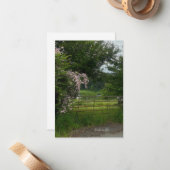 田舎の風景 ノートカード (正面/裏面インサイチュ)