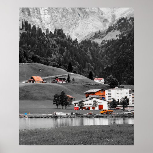 田舎の風景 ポスター (正面)