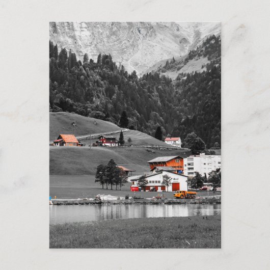 田舎の風景 ポストカード (正面)