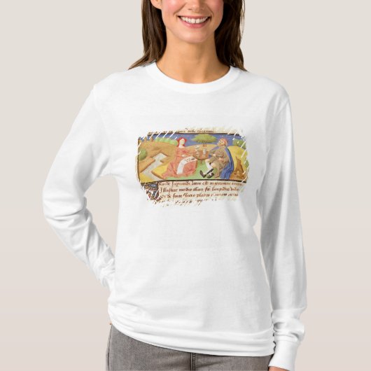 田舎の食事 Tシャツ (正面)