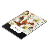 田舎の鳥園のヴィンテージ ノートブック (左側)