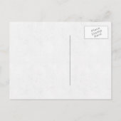 田舎の鹿は日付はがきを保存する 案内ポストカード (裏面)