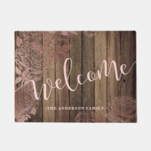 田舎エレガントバラ金ゴールドウッドプリント歓迎カスタム