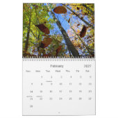 田舎テーマのカレンダー カレンダー (2月 2027)
