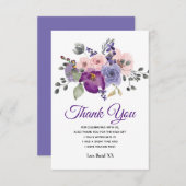 田舎フローラ，花サンキューカード サンキューカード (正面/裏面)