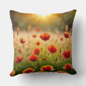 田舎ロバの不思議な目の平和芸術 クッション (裏面)