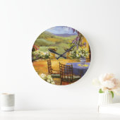 田舎台地 ラージ壁時計 (ホーム)