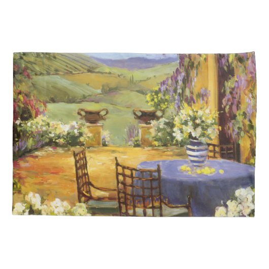 田舎台地 枕カバー (裏面-左)