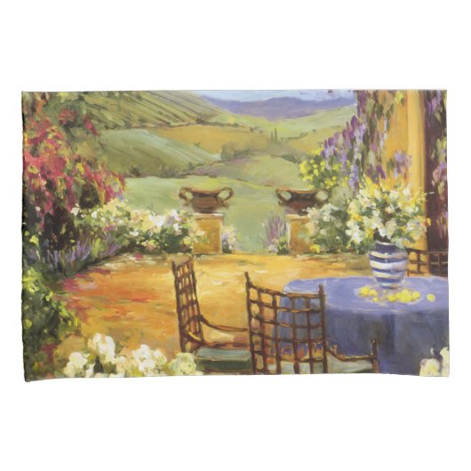 田舎台地 枕カバー (正面右)