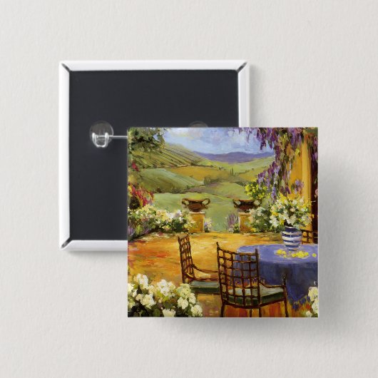 田舎台地 缶バッジ (正面&裏面)