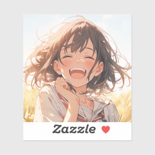 田舎娘アイコン/Country Girl icon Seal | 東京娘 GenerartiveAI シール (シート)