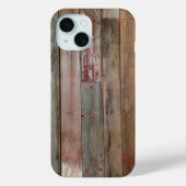 田舎家西部の田舎茶色の納屋の木 Case-Mate iPhoneケース (裏面)