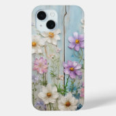 田舎家風の野生花 コテージ フラワー Case-Mate iPhoneケース (裏面)