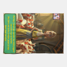 田舎居心地の良いキッチンタオル キッチンタオル